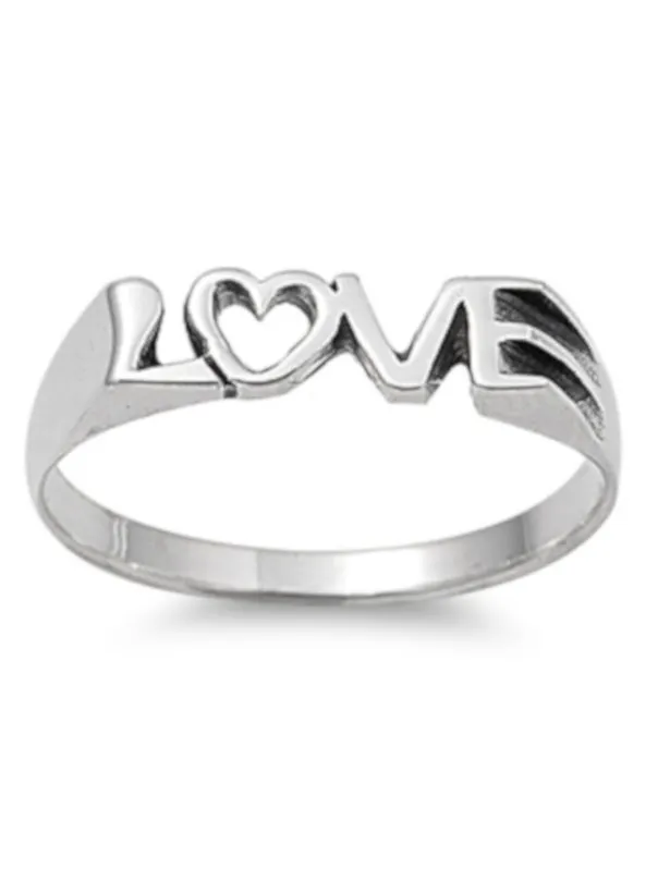 North Arrow Shop Rings Stunning Love 925 Sterling Silver Ring Petite Style With FREE Gift Box North Arrow Shop Rings Stunning Love 925 Sterling Silver Ring Petite Style With FREE Gift Box
