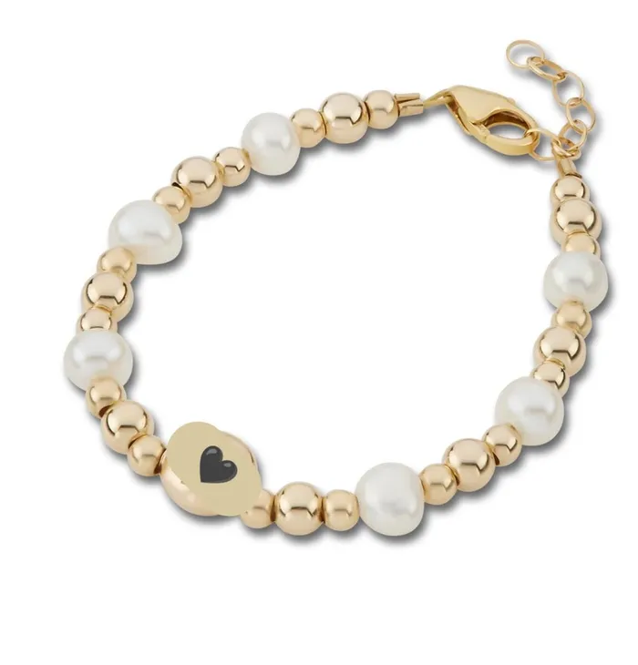 Perfect Piercing Bracelets Gold filled and pearl adjustable bracelet