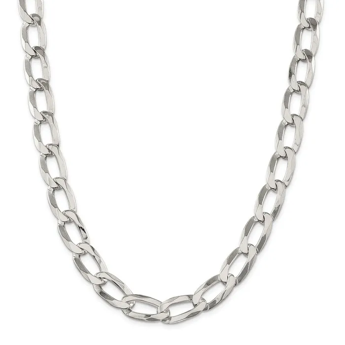 Rings TreasureFineJewelers Sterling Silver 1235mm Elongated Open Link Chain Rings TreasureFineJewelers Sterling Silver 1235mm Elongated Open Link Chain