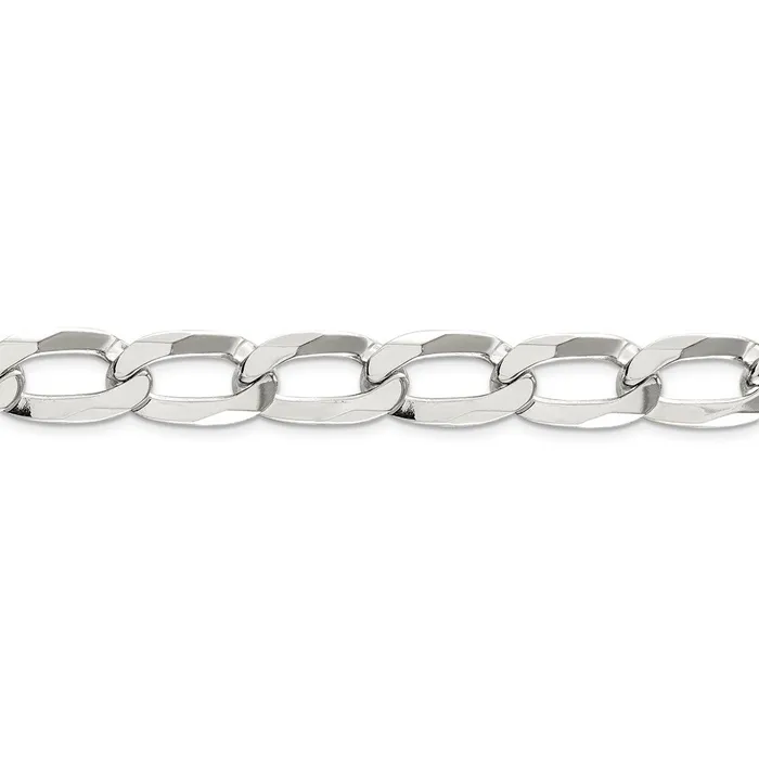 Rings TreasureFineJewelers Sterling Silver 1235mm Elongated Open Link Chain