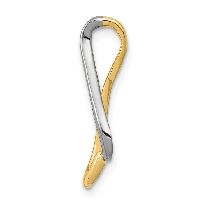 TreasureFineJewelers Rings 14k Twotone Slide