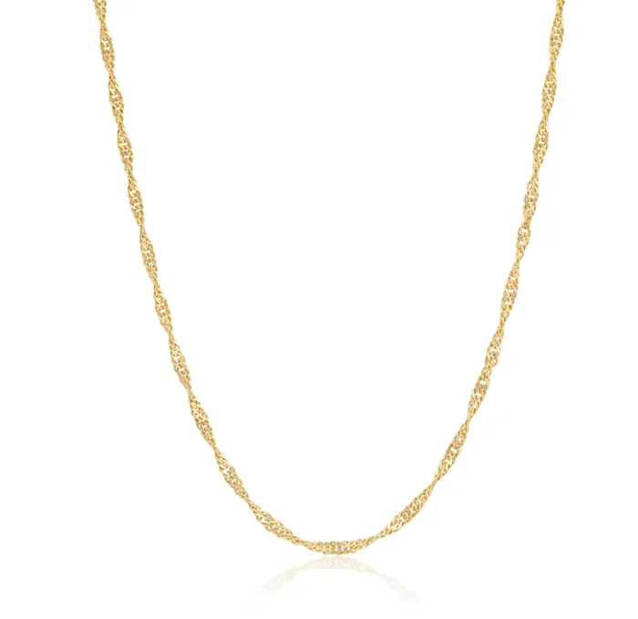 Twisted Rope Chain Necklace MP Jewelry Necklaces