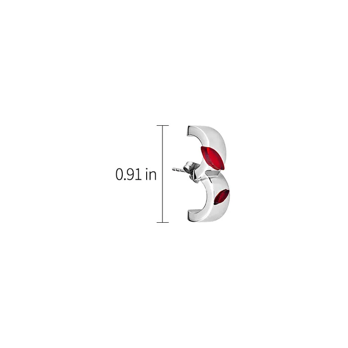 Blackheadshop Earrings Killer Bunny Red Rabbit Eye Shape Decor Stud Earrings Blackheadshop Earrings Killer Bunny Red Rabbit Eye Shape Decor Stud Earrings