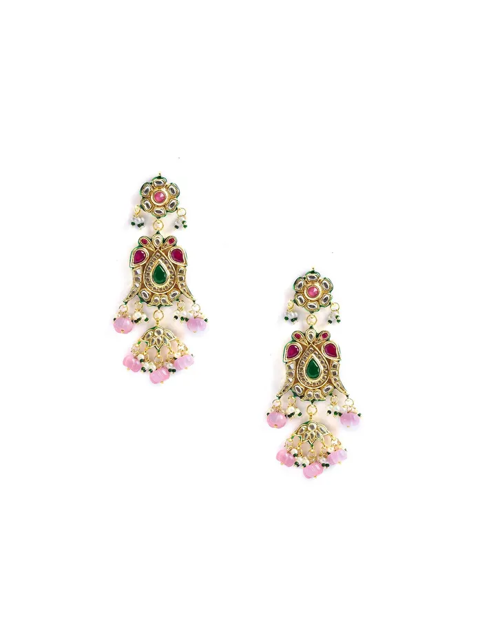 Curio Cottage Earrings The Song of Spring Blush Earrings Curio Cottage Earrings The Song of Spring Blush Earrings