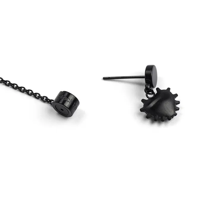 Earrings Blackheadshop Black Heart Earring Lip Rings Set Earrings Blackheadshop Black Heart Earring Lip Rings Set