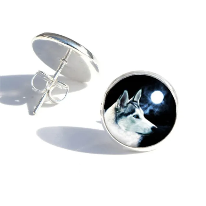 Great Wolf Earrings Wolf Stuff Earrings