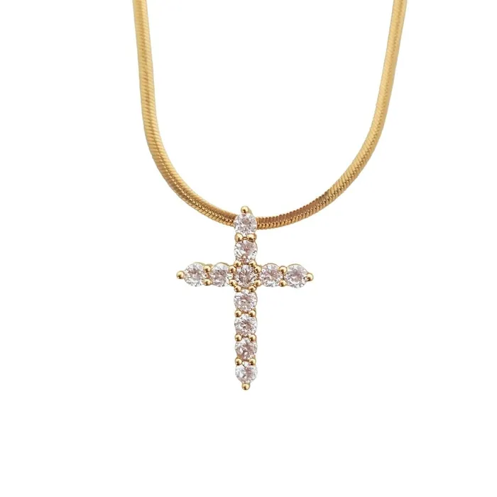 KHLOE JEWELS Necklaces La Croix Necklace
