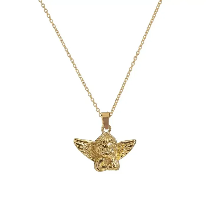 KHLOE JEWELS Necklaces Mini Guardian Angel Necklace