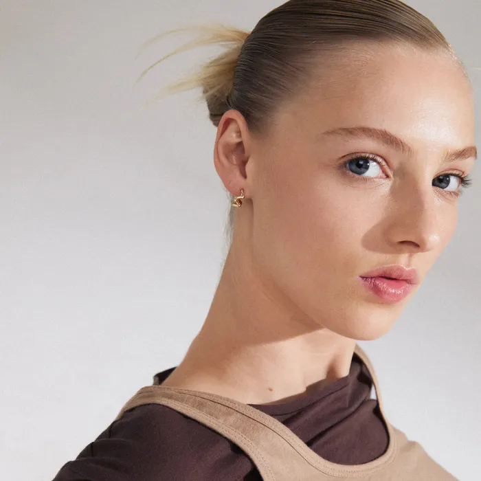 Pilgrim PreStyled Sets Penelope Gold Plated Hoops