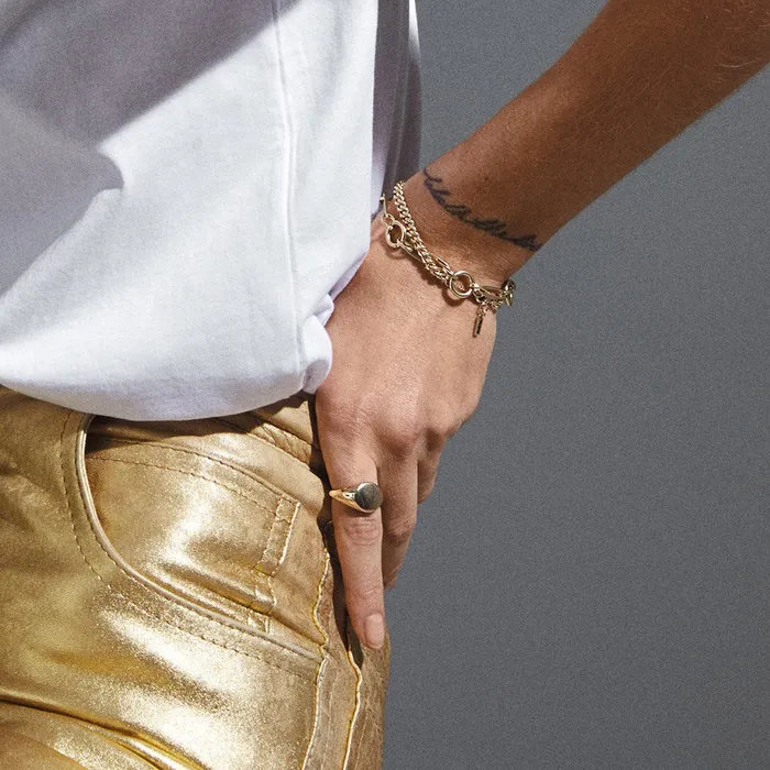 Rings Sensitivity Gold Plated Ring Pilgrim