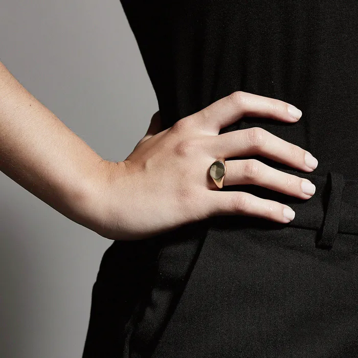 Rings Sensitivity Gold Plated Ring Pilgrim