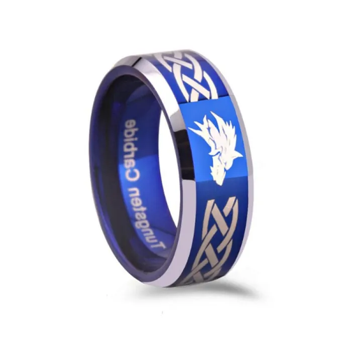 Turquoise Wolf Ring Wolf Stuff Rings