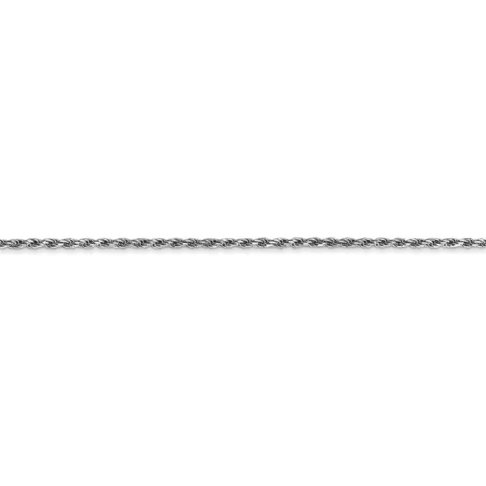 10k White Gold 13mm DC Machine Made Rope ChainWBC10W0128 WB Choice Jewelry Necklaces 10k White Gold 13mm DC Machine Made Rope ChainWBC10W0128 WB Choice Jewelry Necklaces