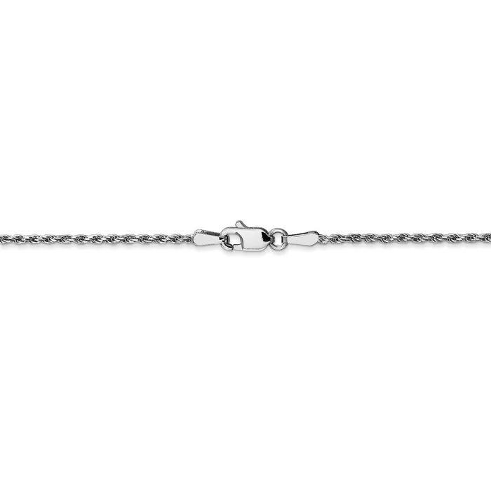 10k White Gold 13mm DC Machine Made Rope ChainWBC10W0128 WB Choice Jewelry Necklaces 10k White Gold 13mm DC Machine Made Rope ChainWBC10W0128 WB Choice Jewelry Necklaces
