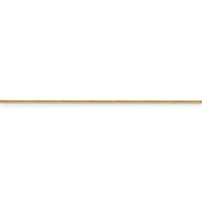 14k 9mm Curb Pendant ChainWBCPEN10124 WB Choice Jewelry Necklaces 14k 9mm Curb Pendant ChainWBCPEN10124 WB Choice Jewelry Necklaces