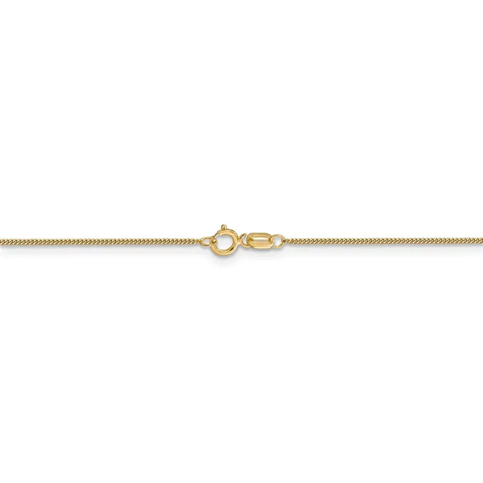14k 9mm Curb Pendant ChainWBCPEN10124 WB Choice Jewelry Necklaces 14k 9mm Curb Pendant ChainWBCPEN10124 WB Choice Jewelry Necklaces