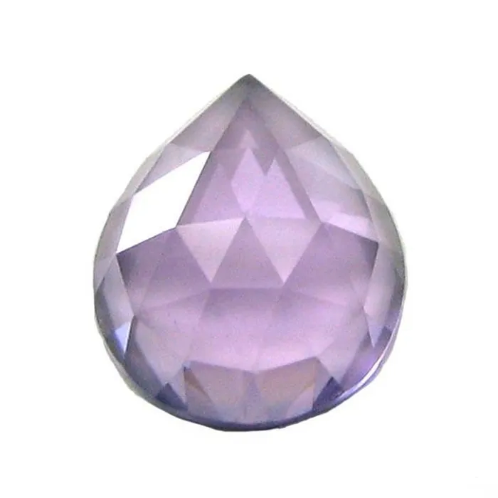 42Ct Natural Rose Amethyst Katella Pear Cut Gemstone Karizma Jewels Earrings