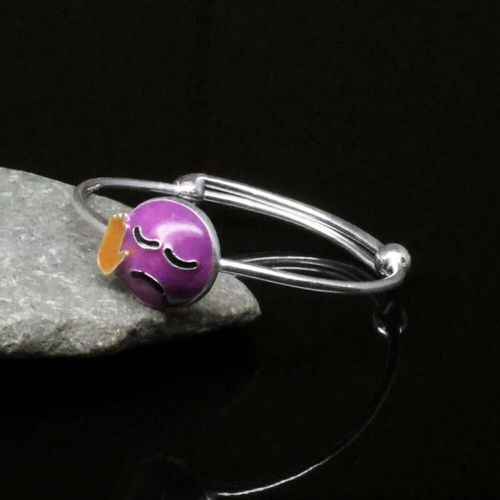 Bracelets Baby Toddler silver Bangles Bracelet Single Karizma Jewels