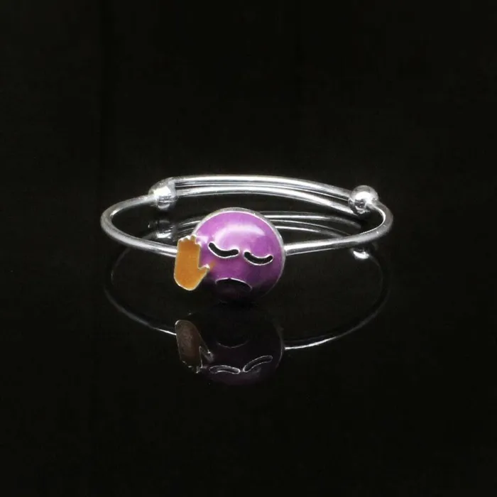 Bracelets Baby Toddler silver Bangles Bracelet Single Karizma Jewels
