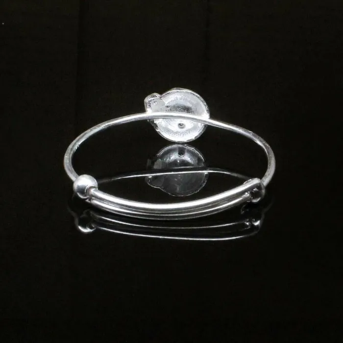 Bracelets Baby Toddler silver Bangles Bracelet Single Karizma Jewels