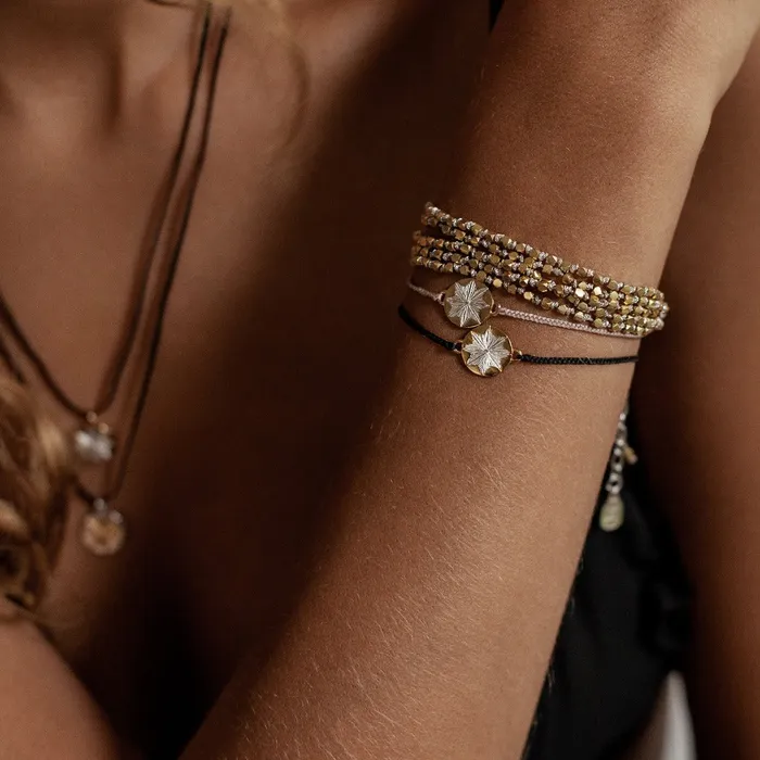Dawn Dusk Silk Bracelet IZA JEWELRY Bracelets Dawn Dusk Silk Bracelet IZA JEWELRY Bracelets