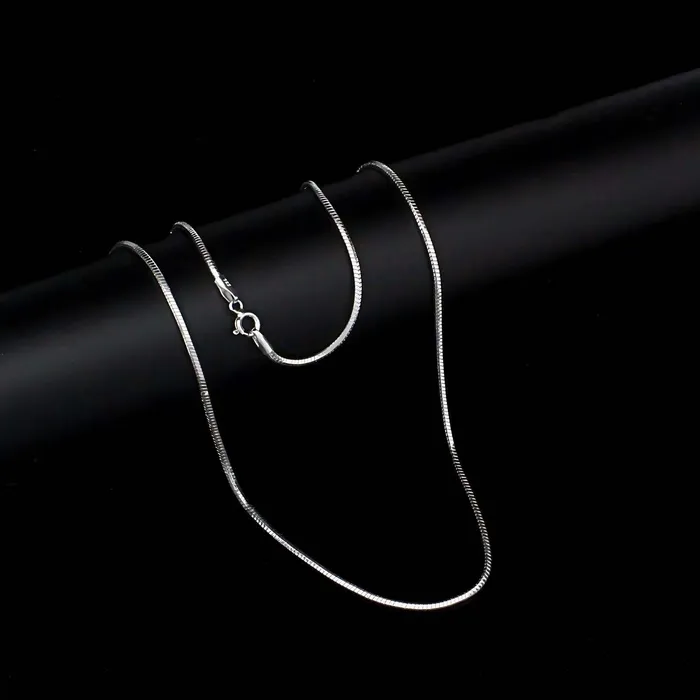 Karizma Jewels 925 Sterling Silver Unisex handmade Snake Style Neck Chain 20 Necklaces Karizma Jewels 925 Sterling Silver Unisex handmade Snake Style Neck Chain 20 Necklaces