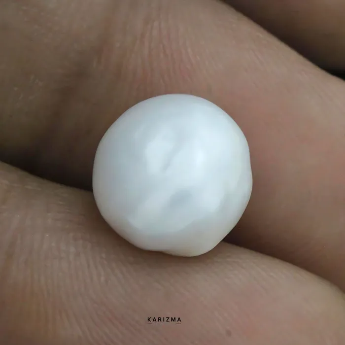 Karizma Jewels Necklaces 380Ct Natural Gemstone Real White Pearl for Moon