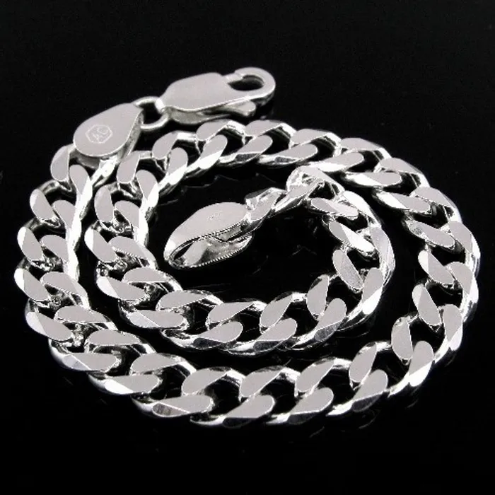 Karizma Jewels Solid Genuine 925 Sterling Silver Curb Link Chain Mens Bracelet Man Jewelry Bracelets Karizma Jewels Solid Genuine 925 Sterling Silver Curb Link Chain Mens Bracelet Man Jewelry Bracelets