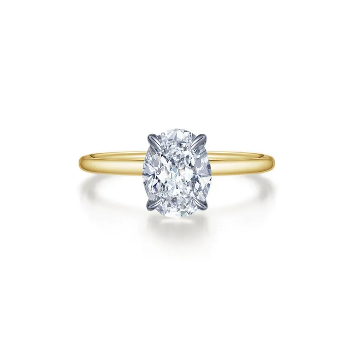 Lafonn Rings Oval Solitaire Engagement Ring