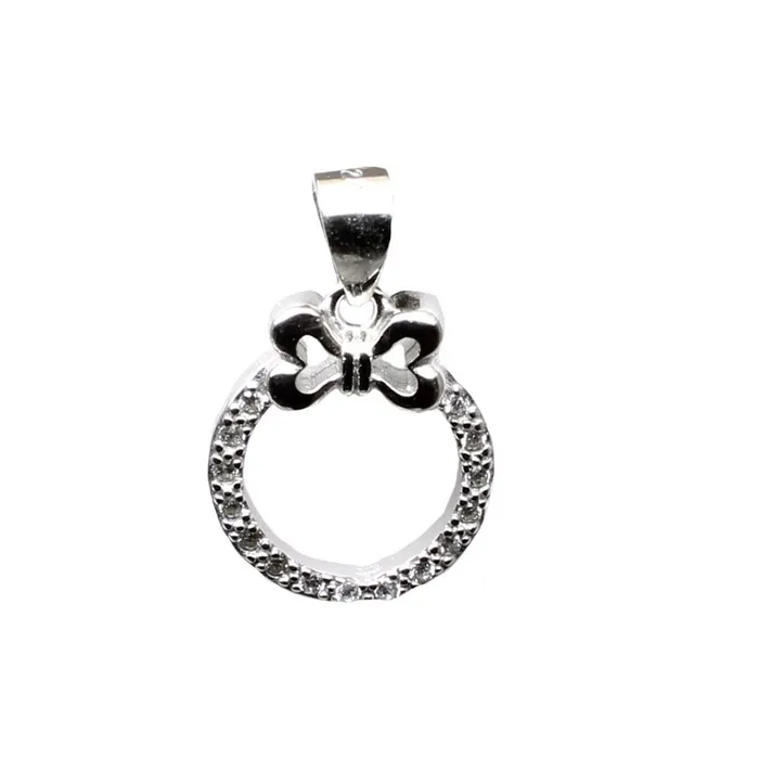 Necklaces Pure 925 Sterling Silver Pendant CZ Simulated Diamond Platinum Finish for Girls Karizma Jewels Necklaces Pure 925 Sterling Silver Pendant CZ Simulated Diamond Platinum Finish for Girls Karizma Jewels