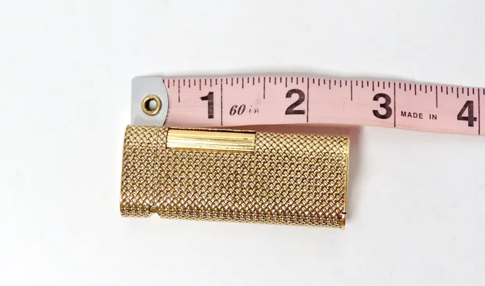 PreStyled Sets Van Cleef Arpels 1960s Dunhill 18k Solid Gold Refillable Lighter Vintage by Misty