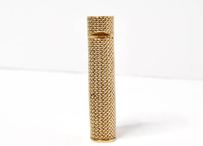 PreStyled Sets Van Cleef Arpels 1960s Dunhill 18k Solid Gold Refillable Lighter Vintage by Misty