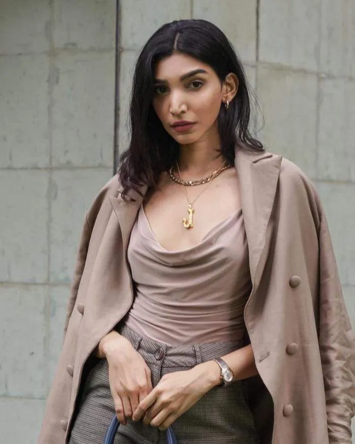 PRERTO ECOMMERCE PRIVATE LIMITED Necklaces Iniziale Gold Charm Necklace