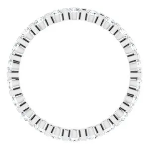 Rings 14K White 58 CTW Diamond Eternity Band 12362560097PSTWBC WB Choice Jewelry Rings 14K White 58 CTW Diamond Eternity Band 12362560097PSTWBC WB Choice Jewelry