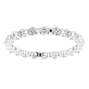 Rings 14K White 58 CTW Diamond Eternity Band 12362560097PSTWBC WB Choice Jewelry Rings 14K White 58 CTW Diamond Eternity Band 12362560097PSTWBC WB Choice Jewelry