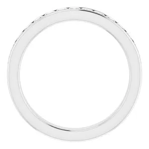 Rings WB Choice Jewelry 14K White 2 mm Square 34 CTW Diamond Anniversary Band12298160096PSTWBC Rings WB Choice Jewelry 14K White 2 mm Square 34 CTW Diamond Anniversary Band12298160096PSTWBC