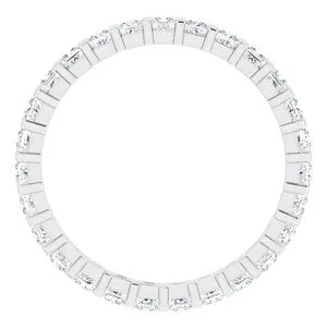 Rings WB Choice Jewelry 14K White 78 CTW Diamond Eternity Band 12362560189PSTWBC Rings WB Choice Jewelry 14K White 78 CTW Diamond Eternity Band 12362560189PSTWBC