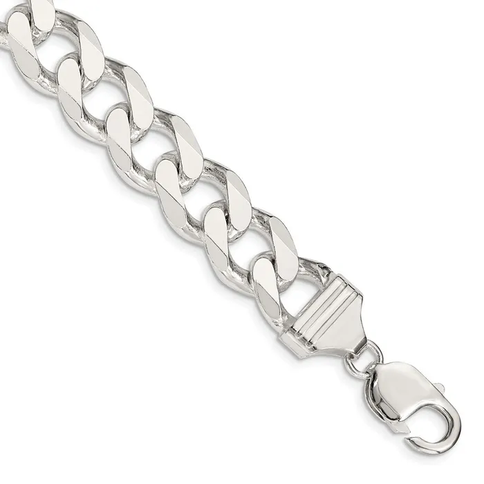 Rings WB Choice Jewelry Sterling Silver 13mm Curb ChainWBCQCB3509