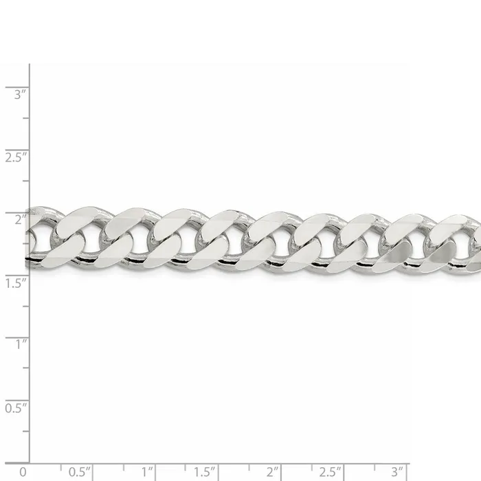 Rings WB Choice Jewelry Sterling Silver 13mm Curb ChainWBCQCB3509 Rings WB Choice Jewelry Sterling Silver 13mm Curb ChainWBCQCB3509
