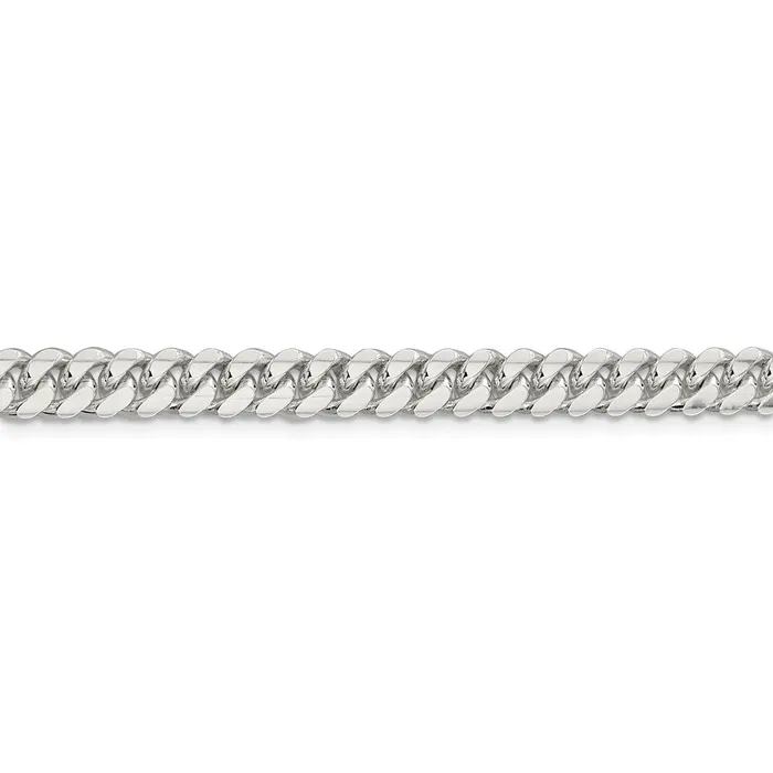 Rings WB Choice Jewelry Sterling Silver 64mm Polished Domed Curb ChainWBCQDB1808 Rings WB Choice Jewelry Sterling Silver 64mm Polished Domed Curb ChainWBCQDB1808