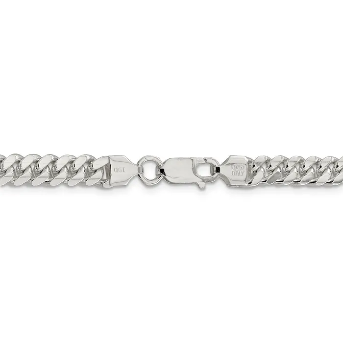 Rings WB Choice Jewelry Sterling Silver 64mm Polished Domed Curb ChainWBCQDB1808 Rings WB Choice Jewelry Sterling Silver 64mm Polished Domed Curb ChainWBCQDB1808