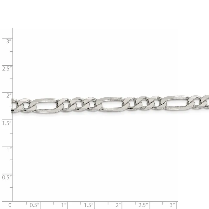 Rings WB Choice Jewelry Sterling Silver 675mm Figaro ChainWBCQFG1807 Rings WB Choice Jewelry Sterling Silver 675mm Figaro ChainWBCQFG1807
