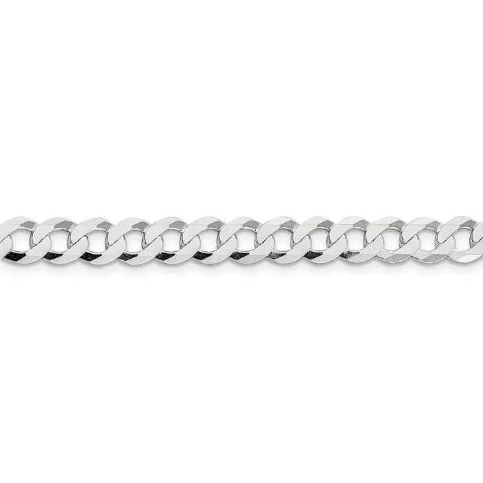 Sterling Silver 68mm Flat Curb ChainWBCQLB18030 WB Choice Jewelry Rings Sterling Silver 68mm Flat Curb ChainWBCQLB18030 WB Choice Jewelry Rings