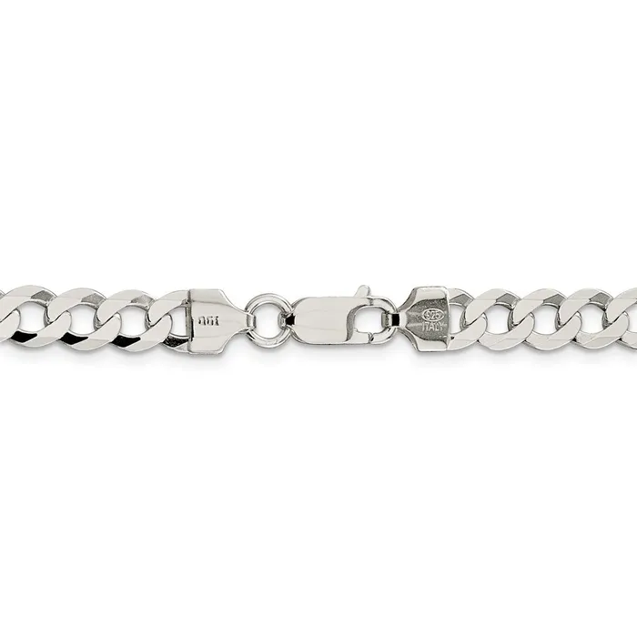 Sterling Silver 68mm Flat Curb ChainWBCQLB18030 WB Choice Jewelry Rings Sterling Silver 68mm Flat Curb ChainWBCQLB18030 WB Choice Jewelry Rings