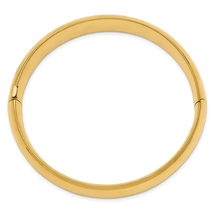 WB Choice Jewelry 14k 916 High Polished Hinged Bangle BraceletWBCHP916 Bracelets WB Choice Jewelry 14k 916 High Polished Hinged Bangle BraceletWBCHP916 Bracelets