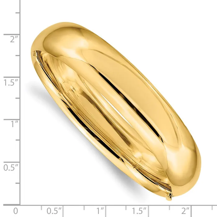 WB Choice Jewelry 14k 916 High Polished Hinged Bangle BraceletWBCHP916 Bracelets WB Choice Jewelry 14k 916 High Polished Hinged Bangle BraceletWBCHP916 Bracelets