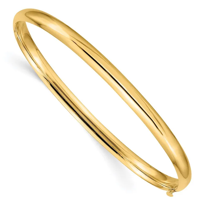 WB Choice Jewelry Bracelets 14k 316 Oversize High Polished Hinged Bangle BraceletWBCHP316O WB Choice Jewelry Bracelets 14k 316 Oversize High Polished Hinged Bangle BraceletWBCHP316O
