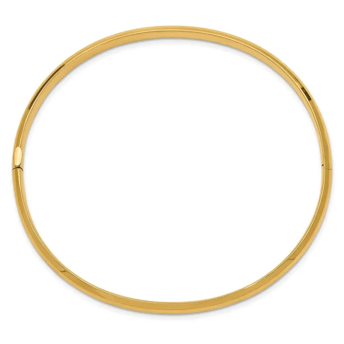 WB Choice Jewelry Bracelets 14k 316 Oversize High Polished Hinged Bangle BraceletWBCHP316O WB Choice Jewelry Bracelets 14k 316 Oversize High Polished Hinged Bangle BraceletWBCHP316O