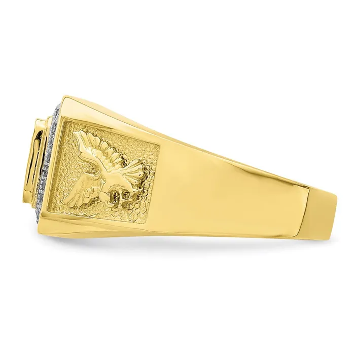 WB Choice Jewelry Rings 10K Mens CZ Eagle RingWBC10C1420 WB Choice Jewelry Rings 10K Mens CZ Eagle RingWBC10C1420