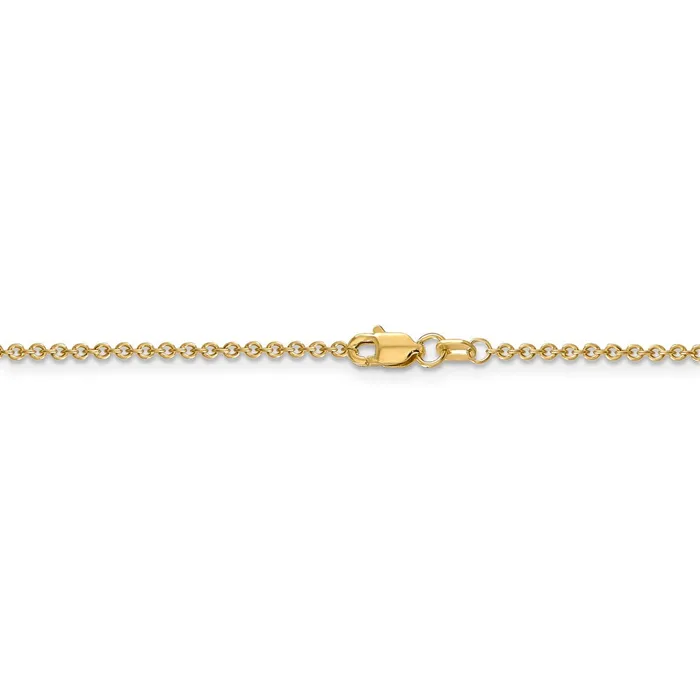 WB Choice Jewelry Rings 14k 16mm Round Open Link Cable ChainWBCPEN21524 WB Choice Jewelry Rings 14k 16mm Round Open Link Cable ChainWBCPEN21524